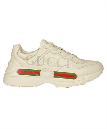 Sneakers og sko Gucci Ryhton Print Sneaker Ivory Beige | 500877-DRW00-9522, 0