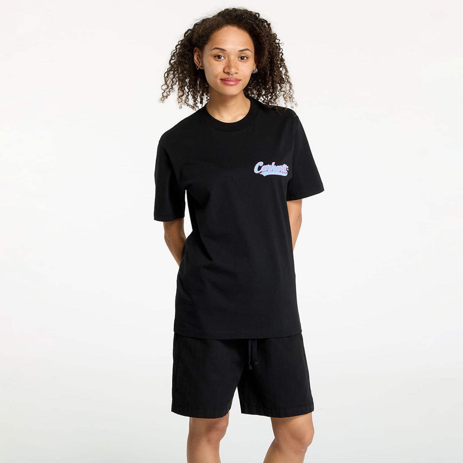 T-shirt Carhartt WIP S/S Spill T-Shirt UNISEX Black Sort | I033950.89XX, 0