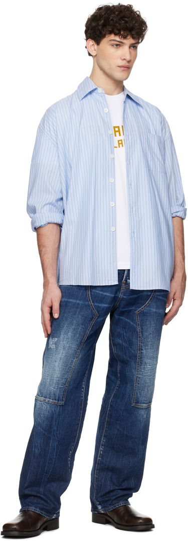 Jeans DSQUARED2 Dsquared2 Loose Carpenter Jeans Blå | S74LB1652_S30309, 3