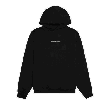 Sweatshirt Maison Margiela Maison Margiela Logo Hoodie Sort | S50GU0167 S25503 962, 0