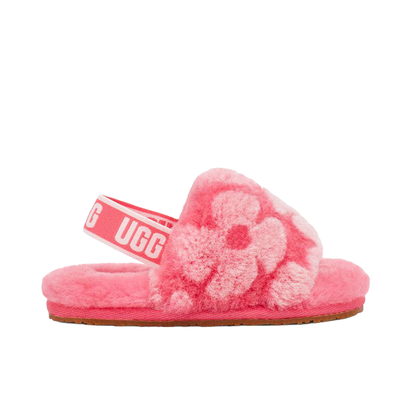Sneakers og sko UGG Fluff Yeah Slide Poppy Strawberry ( Lyserød | 1120011T-SSBT