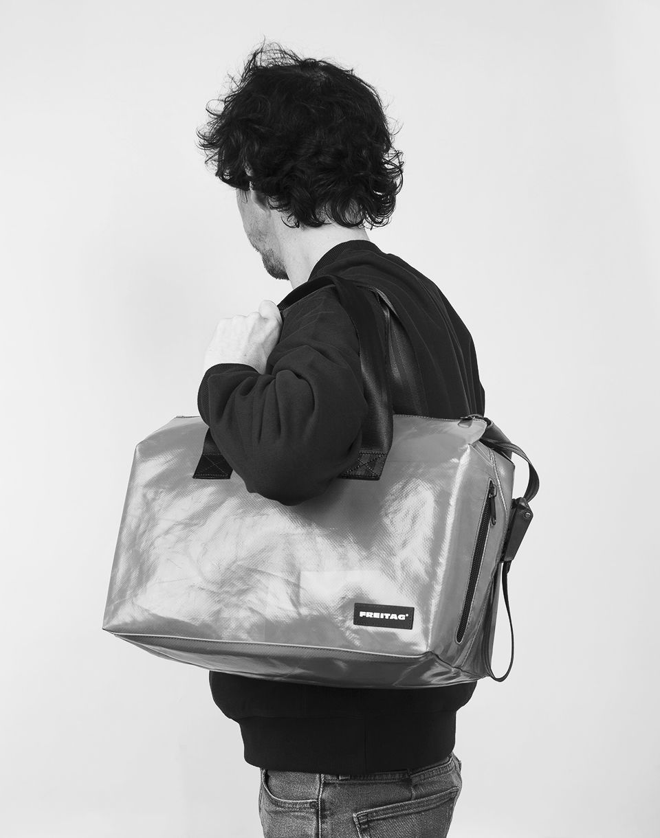 Skuldertaske Freitag Lois Blå | F45, 1