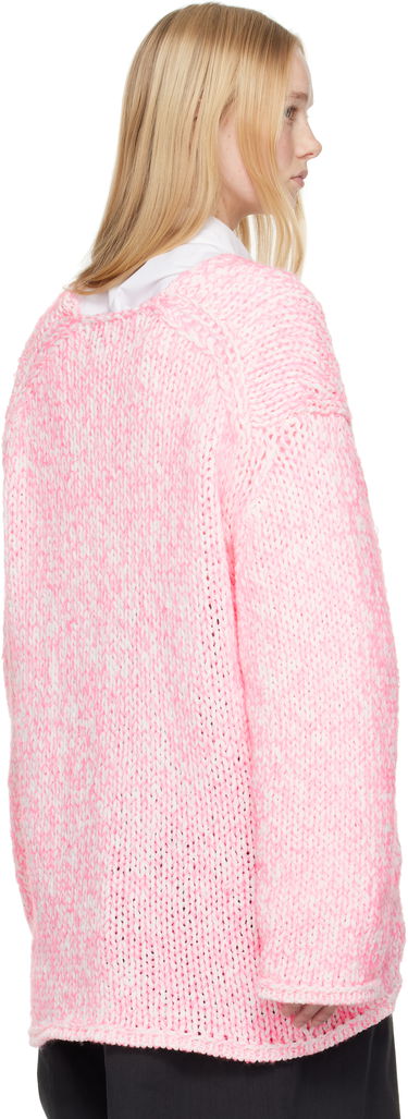 Sweater Comme des Garçons Homme Plus Lily Yarn Sweater Lyserød | PO-N010-051, 2