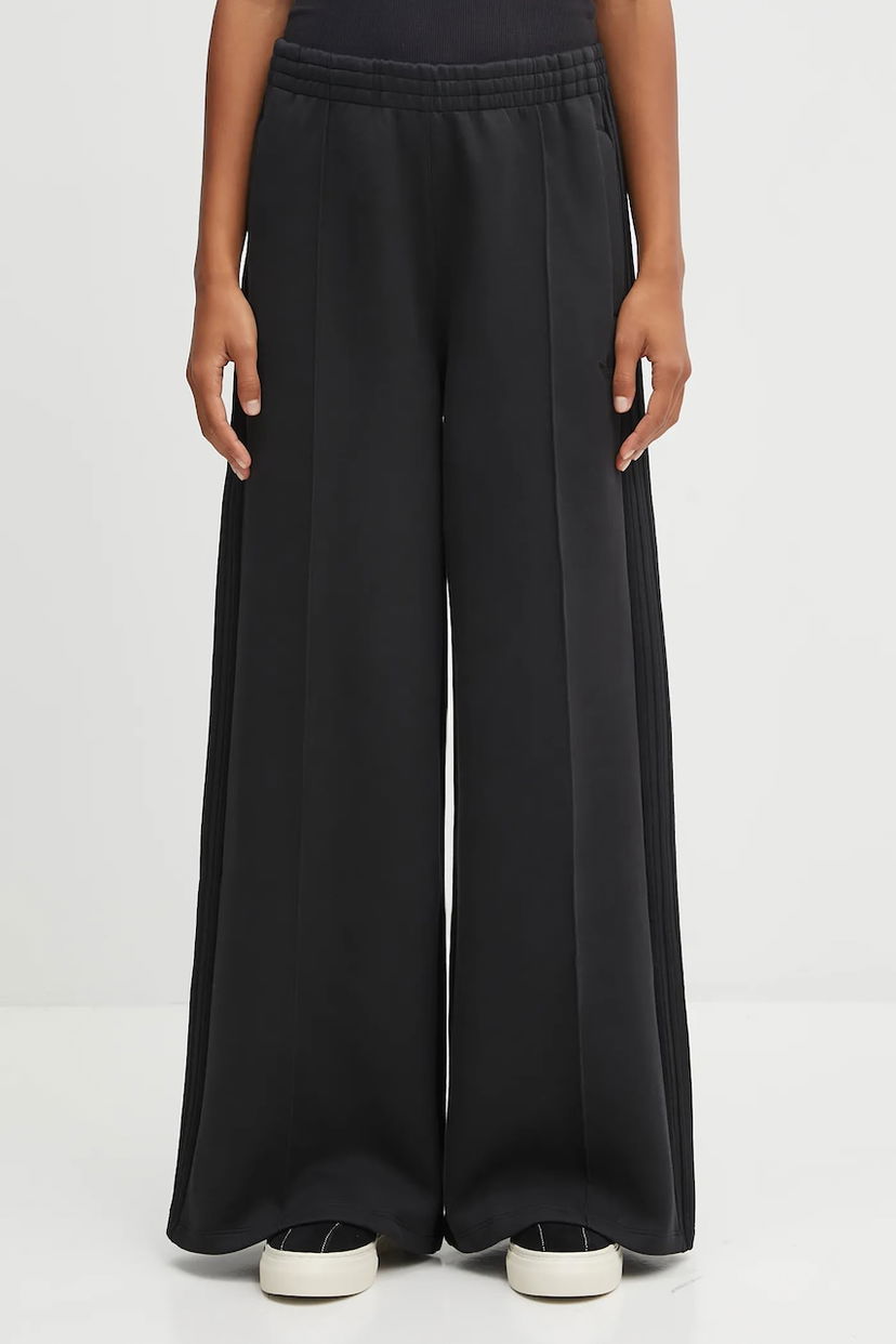 Joggingbukser adidas Originals adidas Originals Spacer 3S Tp Wide Leg Pants Sort | JV7500