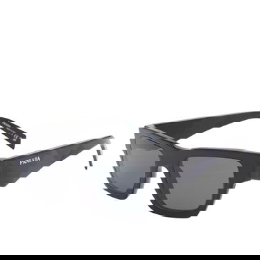 Solbriller Prada Black & Dark Grey Sunglasses Sort | 0PR-A06S-50-16K08Z, 1