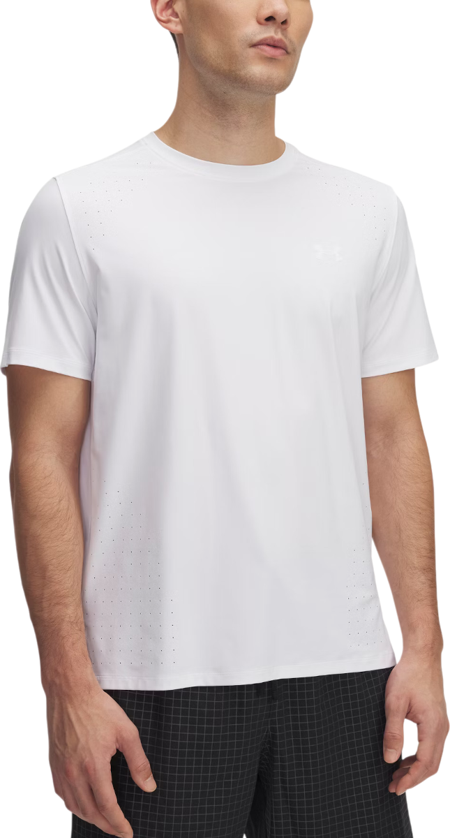 T-shirt Under Armour Launch Elite Short Sleeve T-Shirt Hvid | 1389802-100
