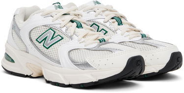 Sneakers og sko New Balance 530 Sea Salt Marsh Green Hvid | MR530SX, 4