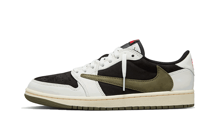 Sneakers og sko Jordan Travis Scott x Air Jordan 1 Low OG “Olive” W Beige | DZ4137-106, 1