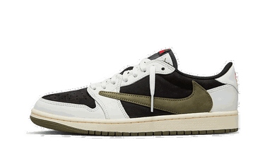 Sneakers og sko Jordan Travis Scott x Air Jordan 1 Low OG “Olive” W Beige | DZ4137-106, 1