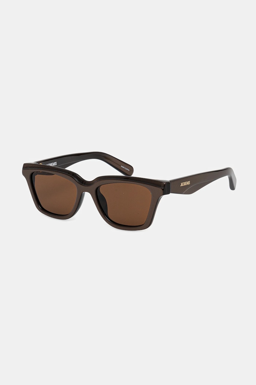 Solbriller Jacquemus Jacquemus CARRE Sunglasses Brun | JAC109C1SUN, 1