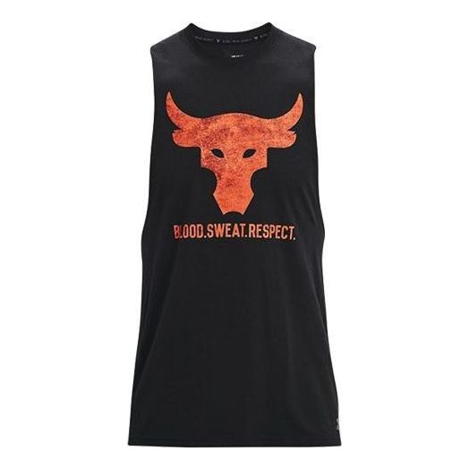 Tanktop Under Armour Project Rock Brahma Bull Graphic Tank Sort | 1361721-001, 0