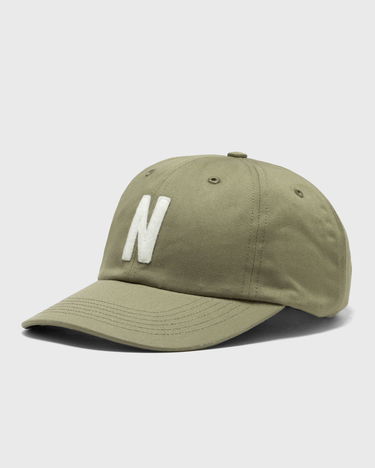 Kasket NORSE PROJECTS Felt N Twill Sports Cap Grøn | N80-0128-8076, 0