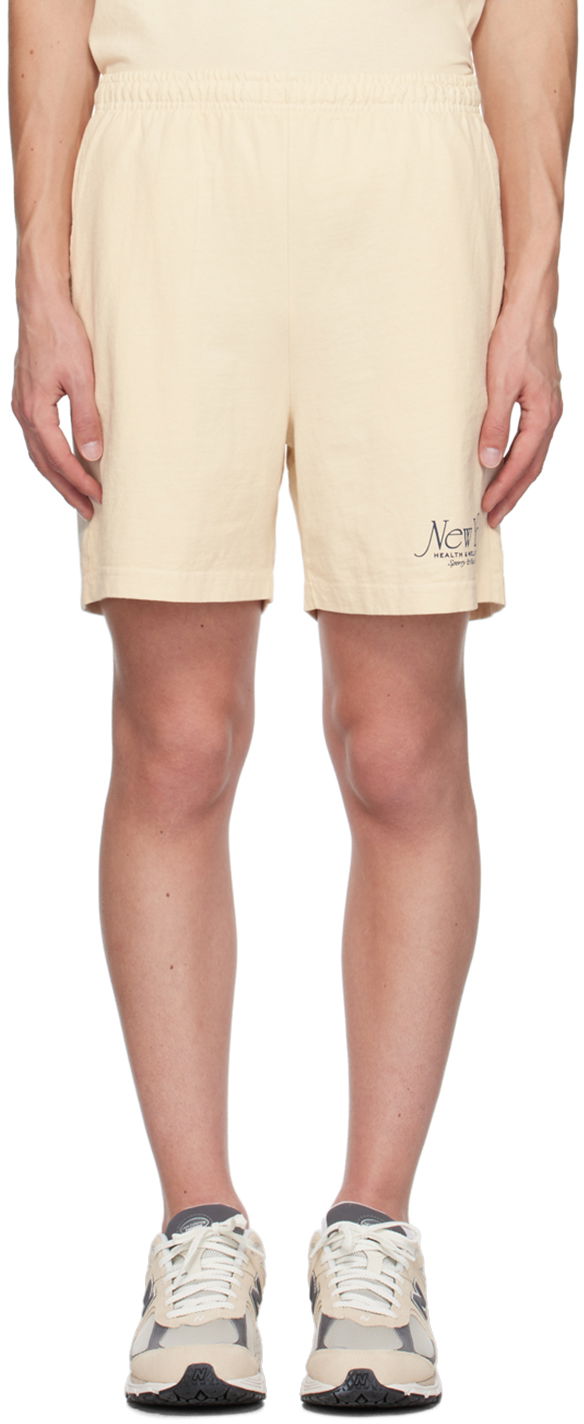 Shorts Sporty & Rich NY 94 Shorts Beige | SH021S409NC, 0