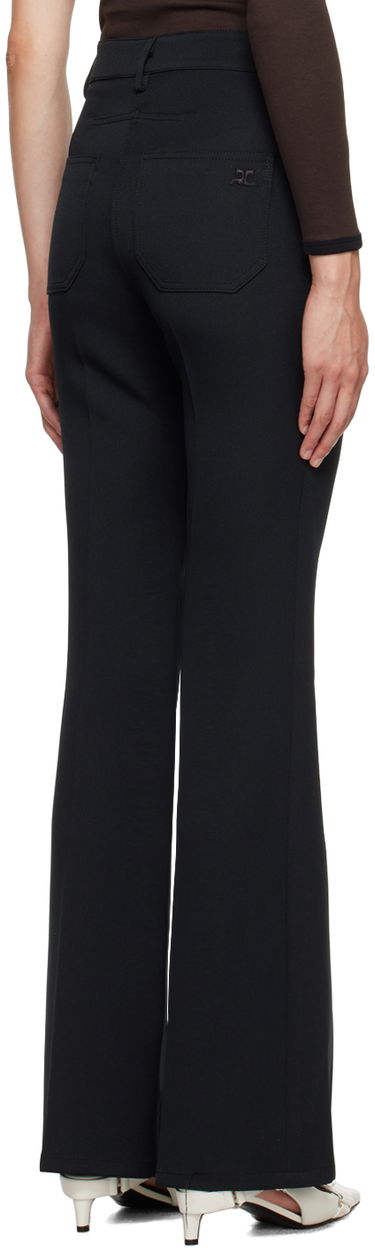 Bukser Courrèges Bootcut Trousers Sort | 123CPA018PL0007, 2