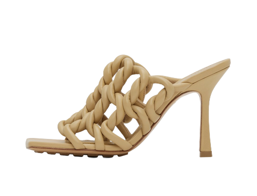Sneakers og sko Bottega Veneta Stretch Mules "Beige" Beige | 716242 V2O20