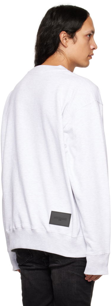 Sweatshirt We11done Crewneck Sweatshirt Grå | WD-TS3-22-747-U-GY, 2
