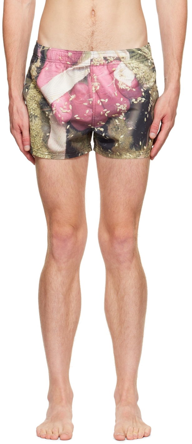 Badetøj Ottolinger Ottolinger Exclusive Print Swim Shorts Flerfarvet | SWIMSHORT