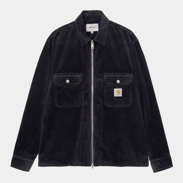 Jakke Carhartt WIP Carhartt WIP Reynold Corduroy Shirt Jacket Mørkeblå | I036049_9, 0