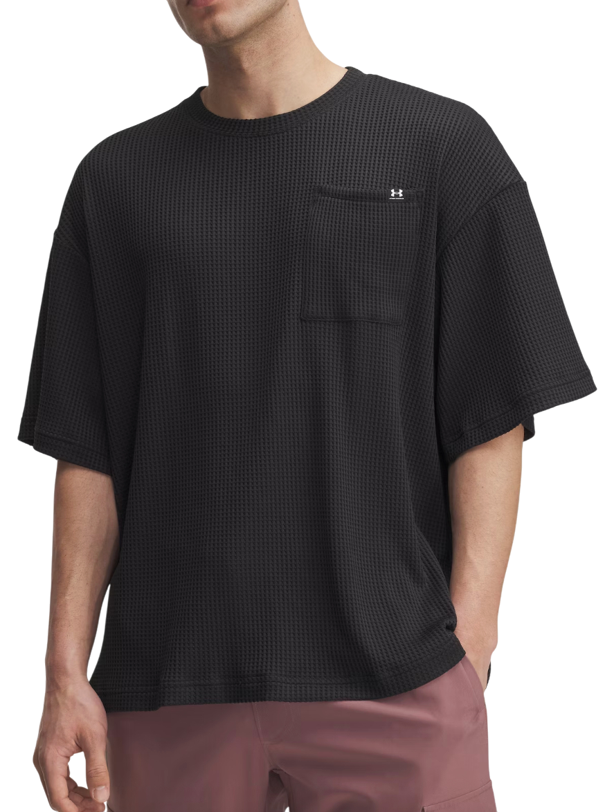 T-shirt Under Armour Rival Waffle Knit Crew Neck T-Shirt with Pocket Sort | 1383106-001, 0