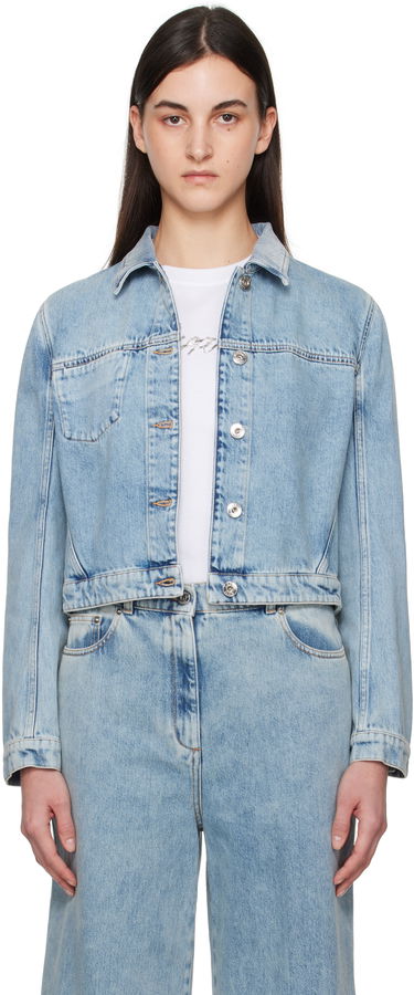 Jakke LANVIN Lanvin Short Denim Jacket Blå | RW-JA0301-D087-P25, 0