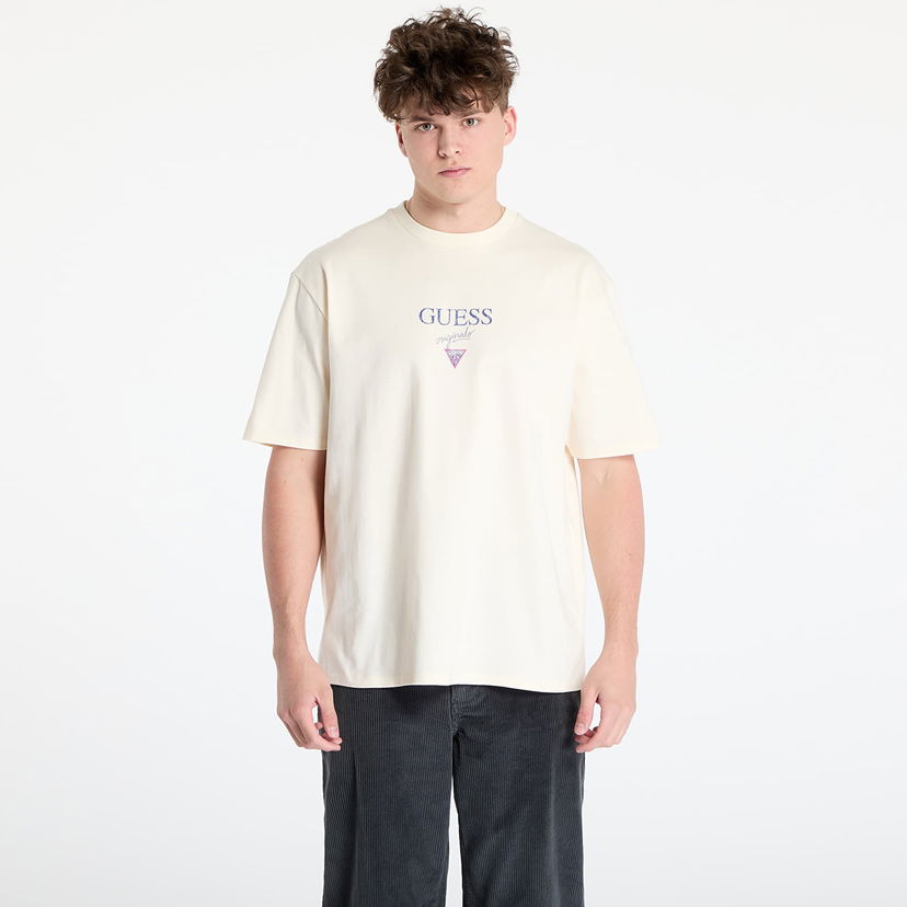 T-shirt GUESS GUESS Originals T-Shirt Beige | M5GI69K8FQ4-G053