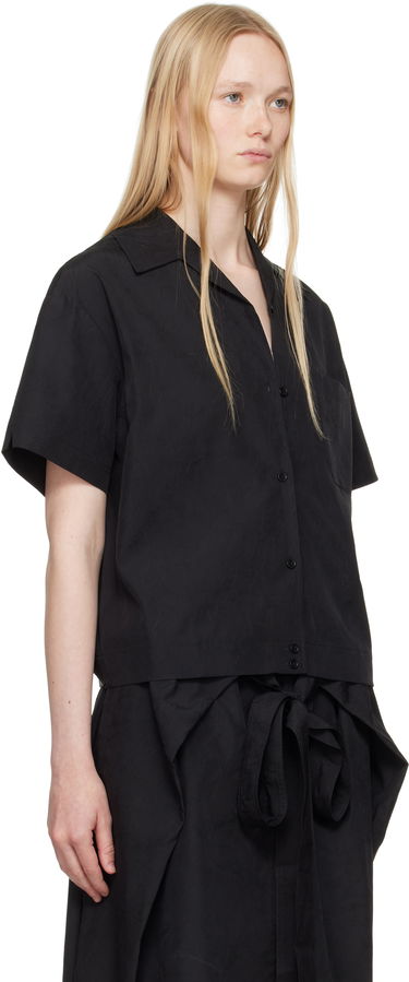 Skjorte YMC YMC Wanda Short Sleeve Shirt Sort | Q2YAA, 1