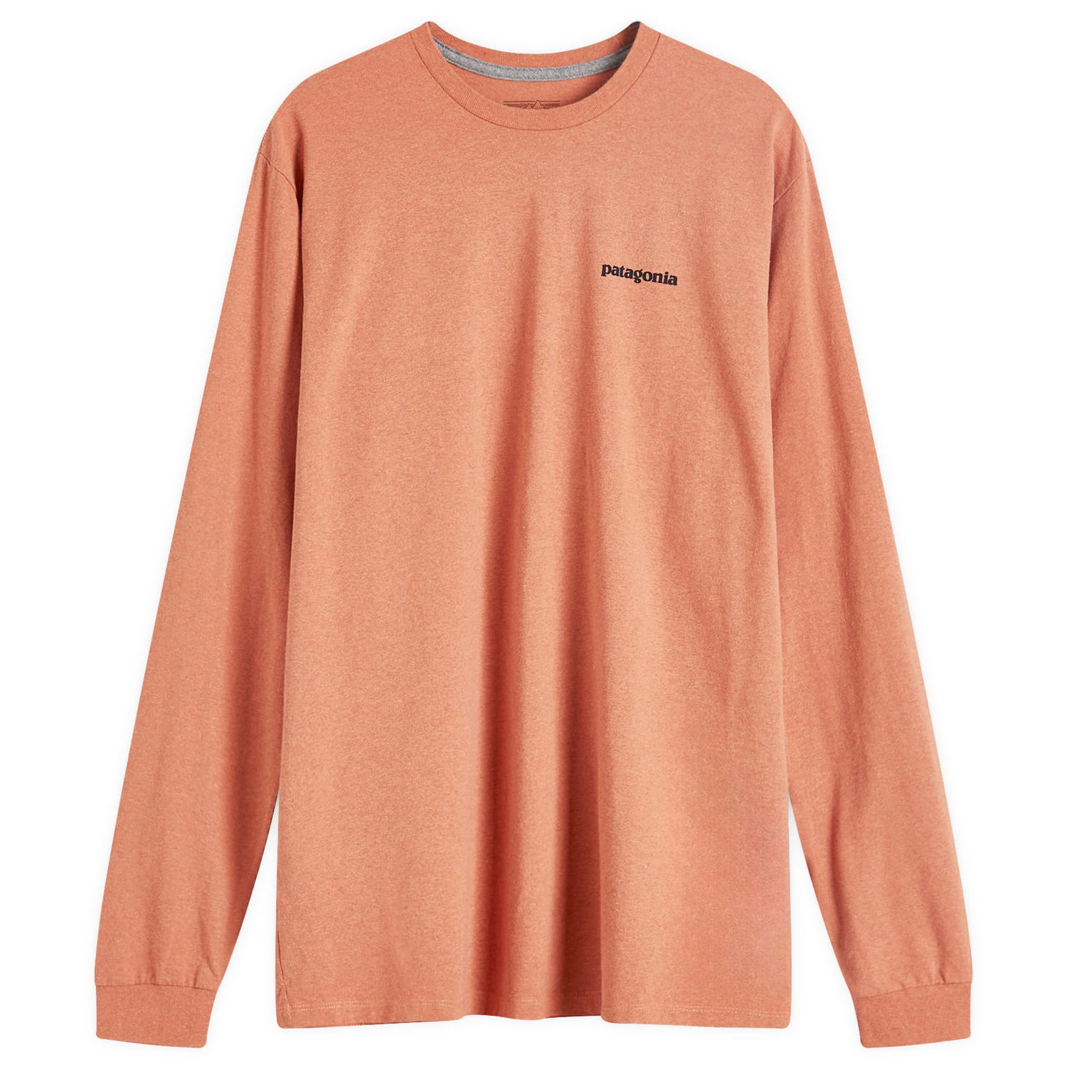 T-shirt Patagonia Long Sleeve P-6 Logo Responsibili-T-Shirt Rød | 38518-RTLR, 0