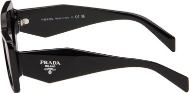 Solbriller Prada Thick Cat Eye Acetate Sunglasses Sort | 0PR 08YS 8056597517430, 2