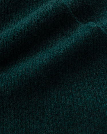 Tørklæde American Vintage RAXOW Rib-Knit Scarf Grøn | RAX20CH25-CYPRES-CHINE-NOIR, 1