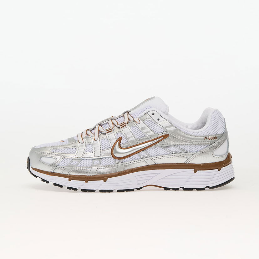 Sneakers og sko Nike P-6000 White/ Metallic Silver-Lt British Tan-Sail W Hvid | BV1021-109