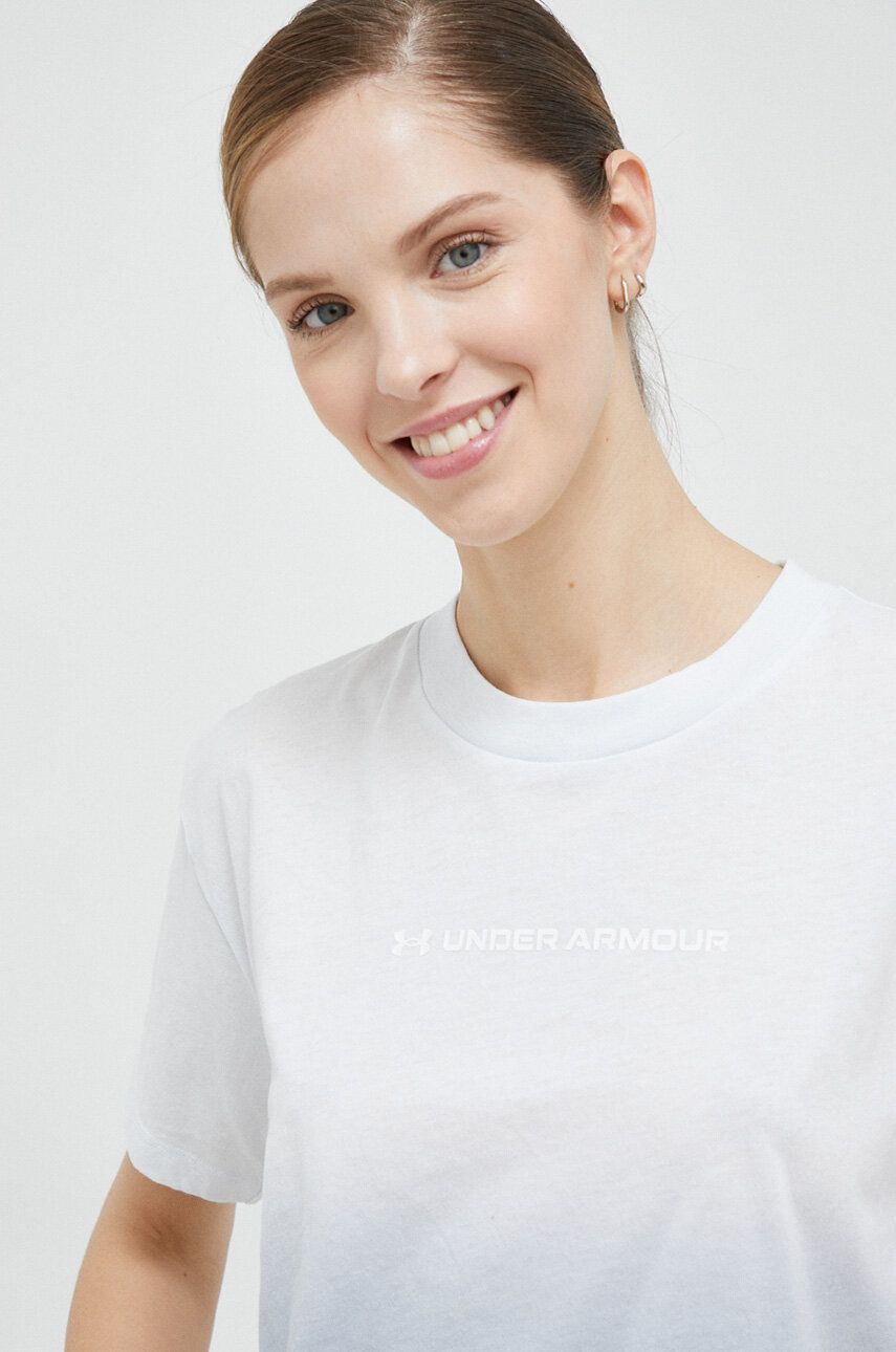 Crop top Under Armour W Branded Dip Dye Crop Flerfarvet | 1376750, 0