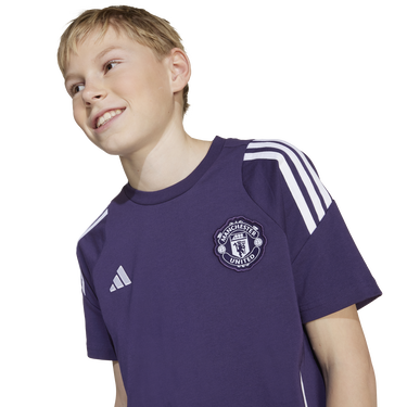 T-shirt adidas Originals Manchester United T-Shirt 2025/26 Lilla | jp3099, 3