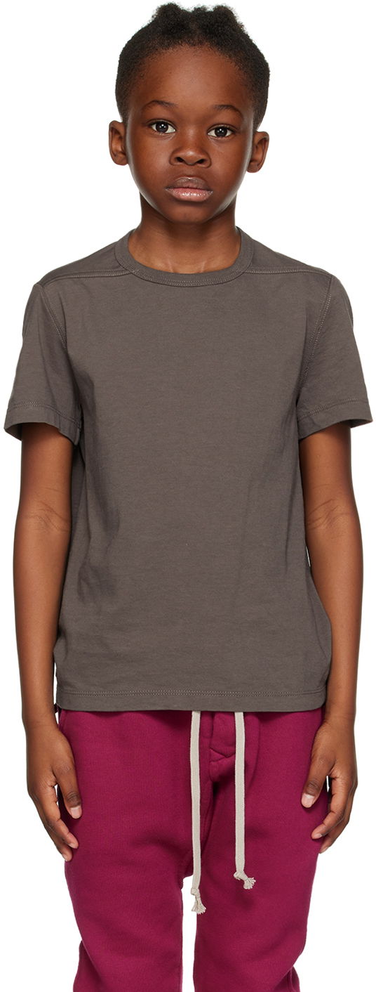 T-shirt Rick Owens Rick Owens Kids Level T-Shirt Grå | BG01C7265 JA
