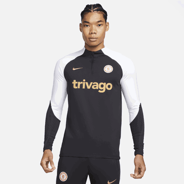 T-shirt Nike tričko Dri-FIT Chelsea FC Strike - Modrá Sort | DX3100-429, 0