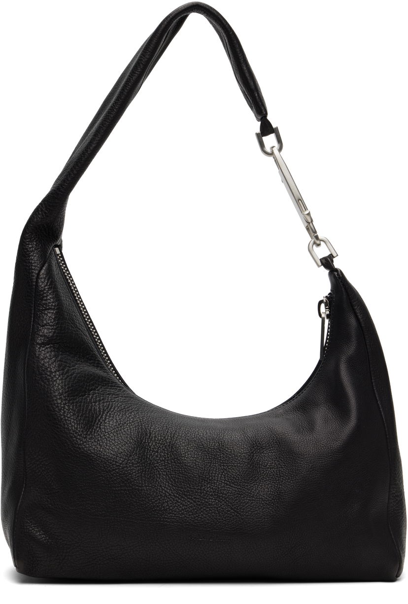 Skuldertaske Rick Owens Rick Owens Small Gemini Shoulder Bag Sort | RA02E0721 LBU