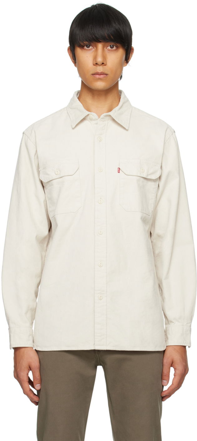 Skjorte Levi's Jackson Shirt Beige | 19573-0221, 0
