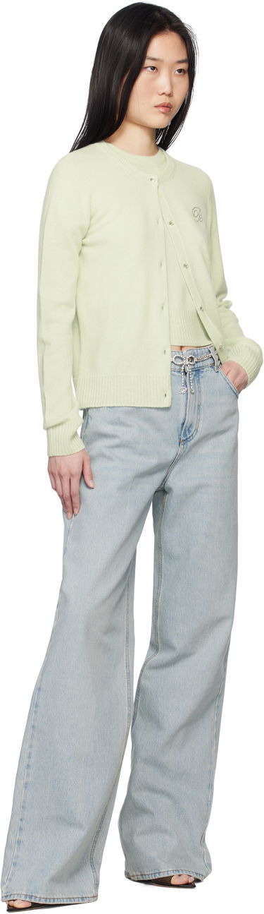 Sweater Blumarine Blumarine Cashmere Cardigan Grøn | P522M550A, 3