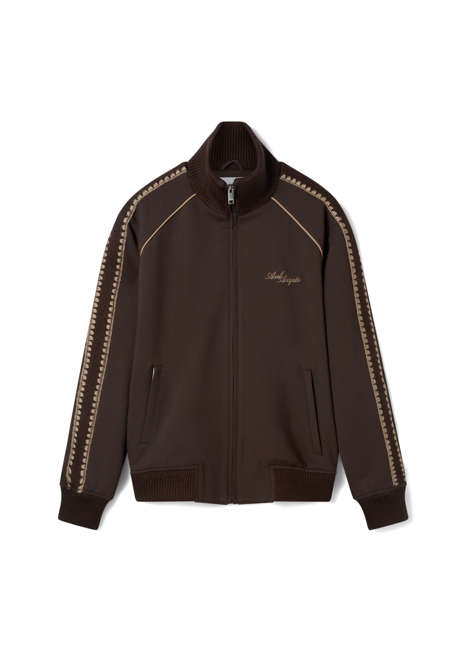 Træningsdragt AXEL ARIGATO Brown Crocheted Track Jacket Brun | A2968001, 1
