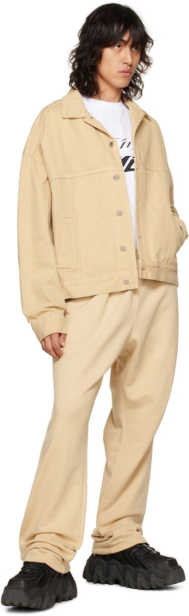 Jakke We11done We11done Trucker Denim Jacket Beige | WD-DJ3-22-376-U-BG, 3