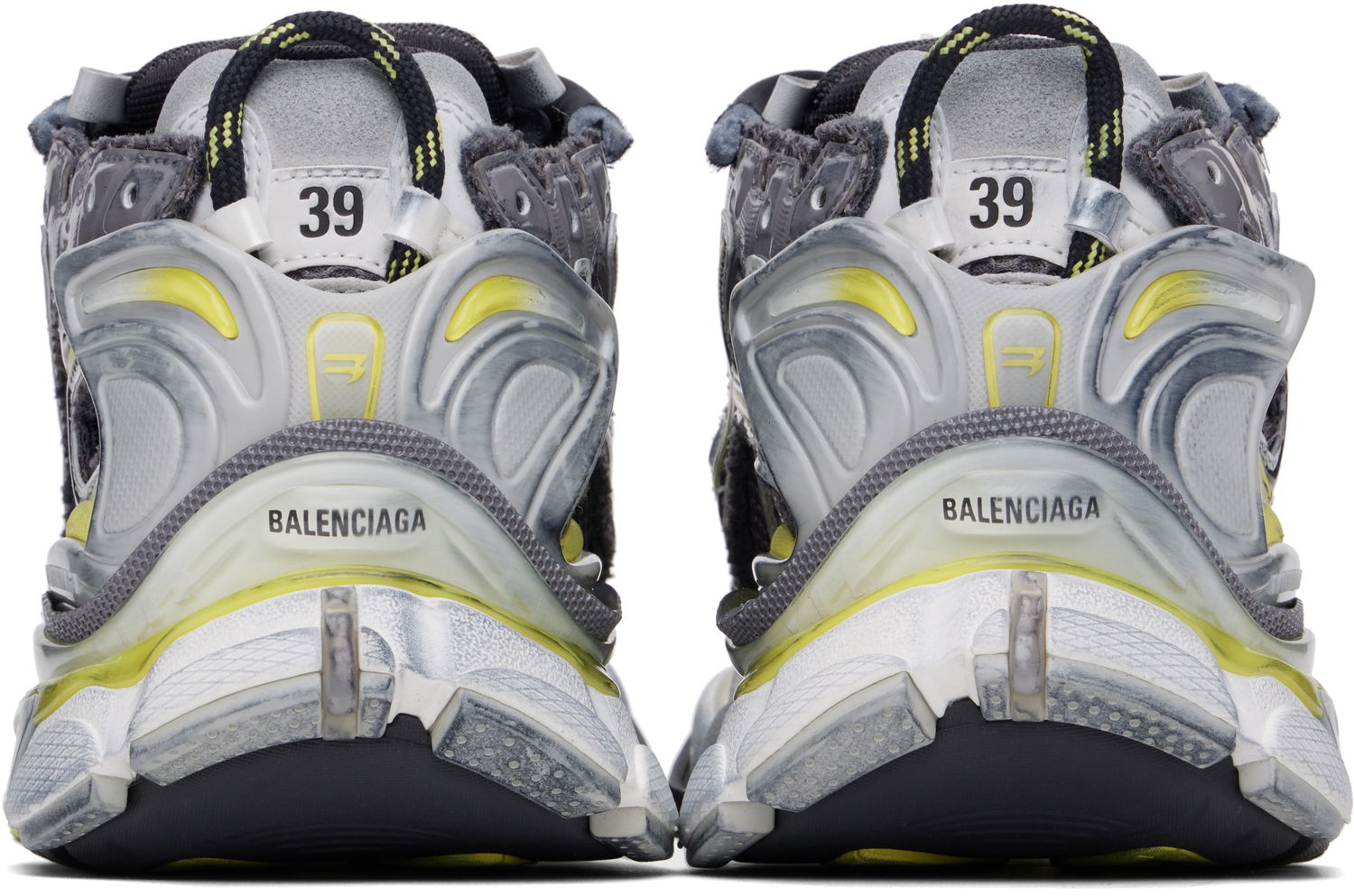 Sneakers og sko Balenciaga Runner Grey Yellow Grå | 772774W3RMU1279, 1