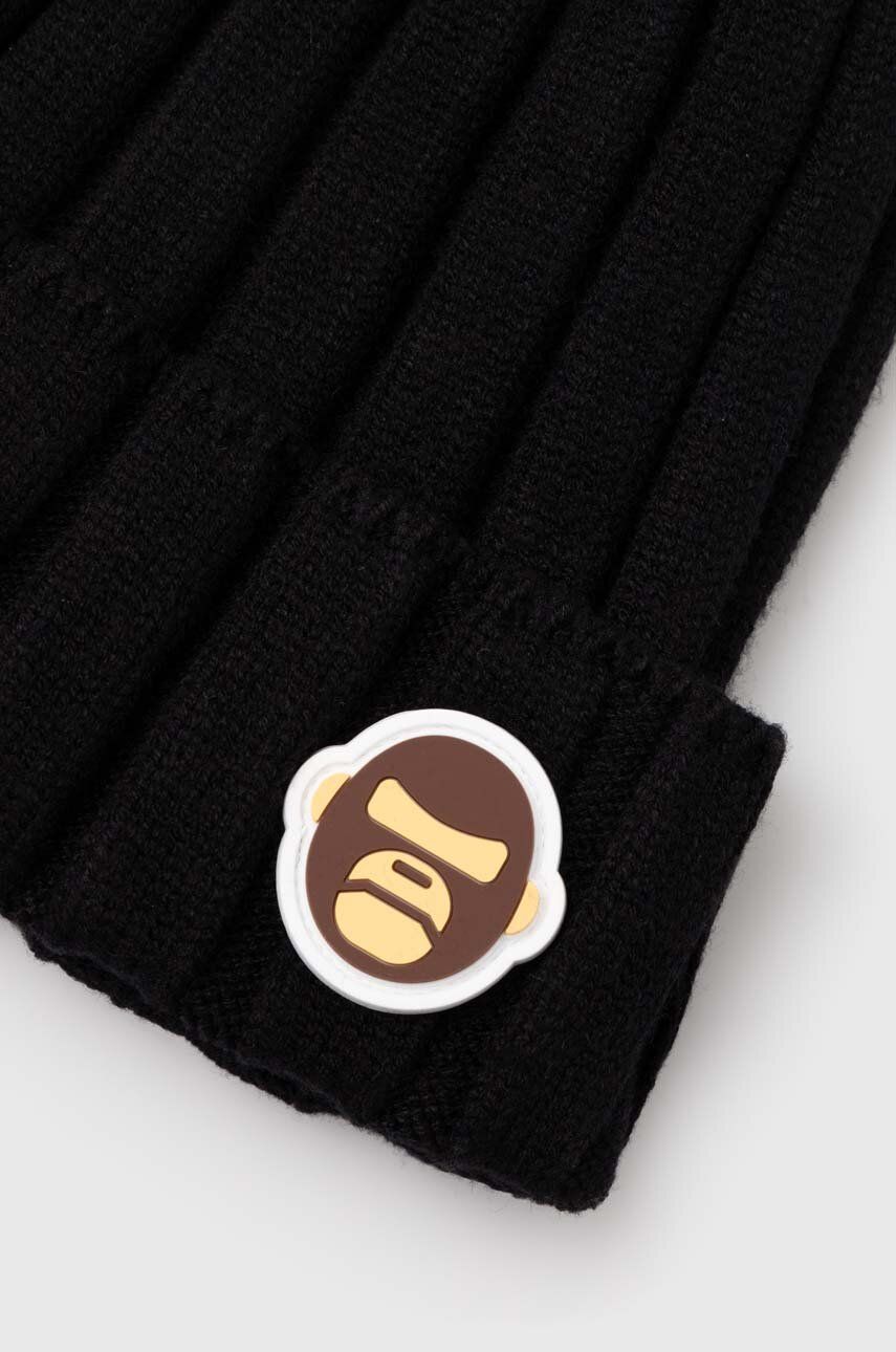 Beanie AAPE by A Bathing Ape AAPE Basic "Aldo" Badge Beanie Sort | AHT5245, 1