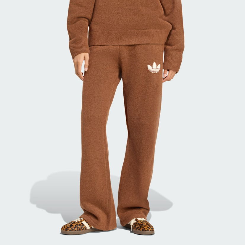 Bukser adidas Originals adidas Originals Athletic Dept Knitted Pants Brun | KF2535