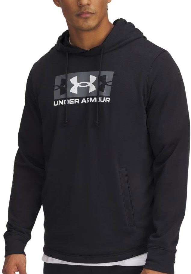 Sweatshirt Under Armour Under Armour Rival Terry Logo Hoodie Sort | 1390141-001
