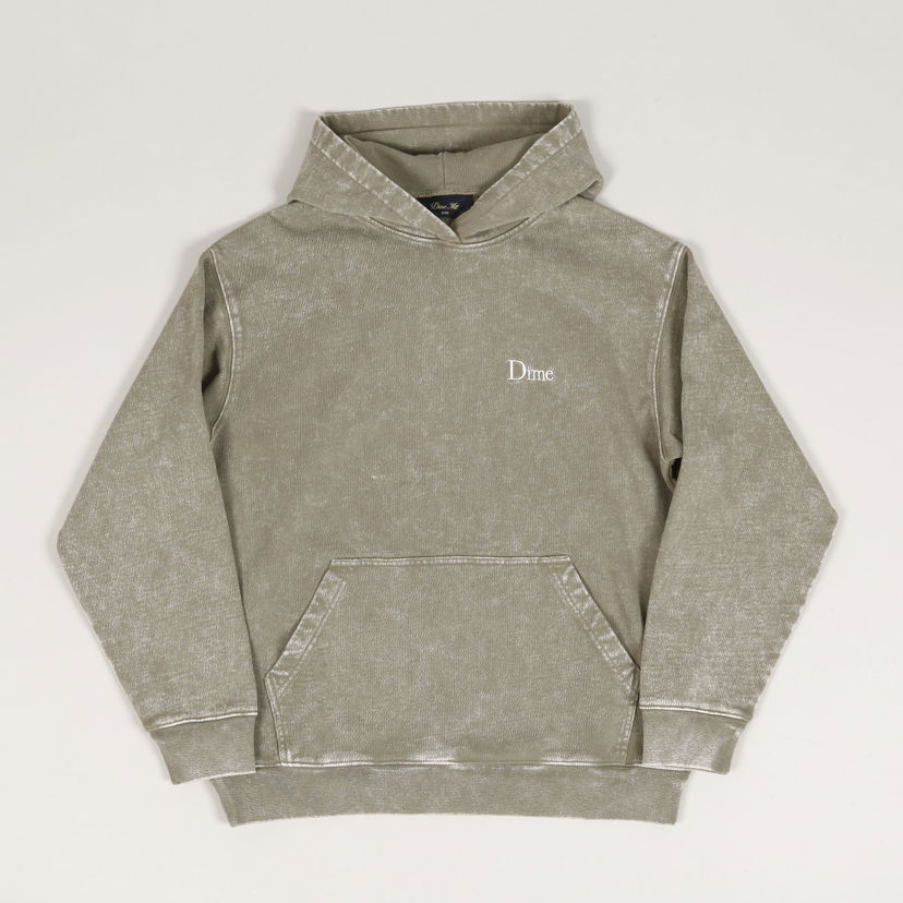 Sweatshirt Dime Dime Classic French Hoodie Grøn | DIME2SP2532CEM