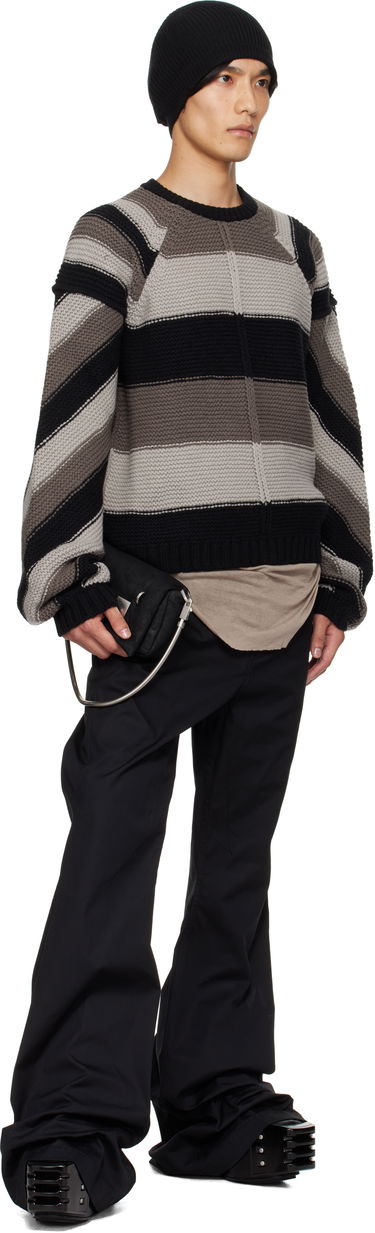 Sweater Rick Owens Rick Owens Concordians Pitti Striped Sweater Flerfarvet | RU02E1682 KWV, 3