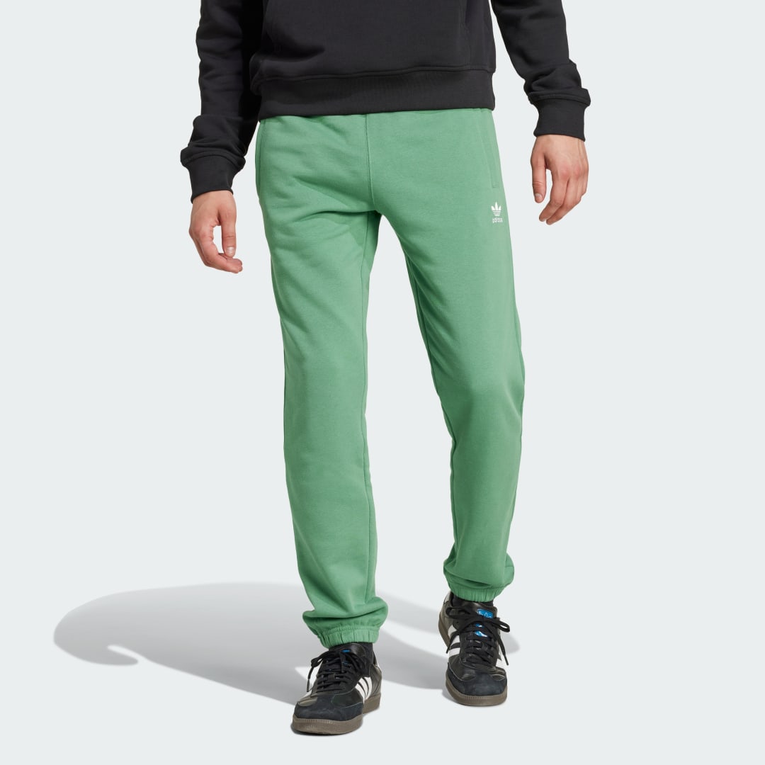 Joggingbukser adidas Performance Essentials Trefoil Joggers Grøn | IX7685, 0