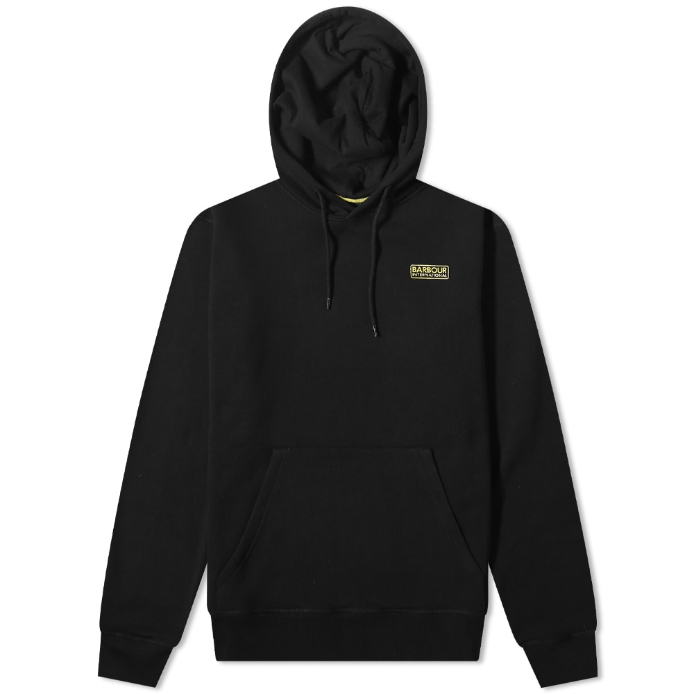 Sweatshirt Barbour Small Logo Hoody Sort | MOL0332BK31, 0