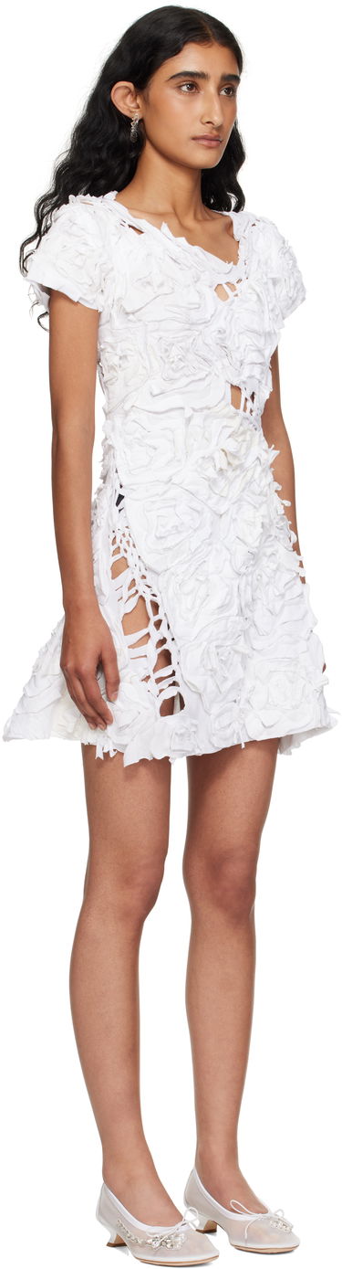 Kjole Collina Strada Collina Strada Chirp Minidress Hvid | XX4461, 1