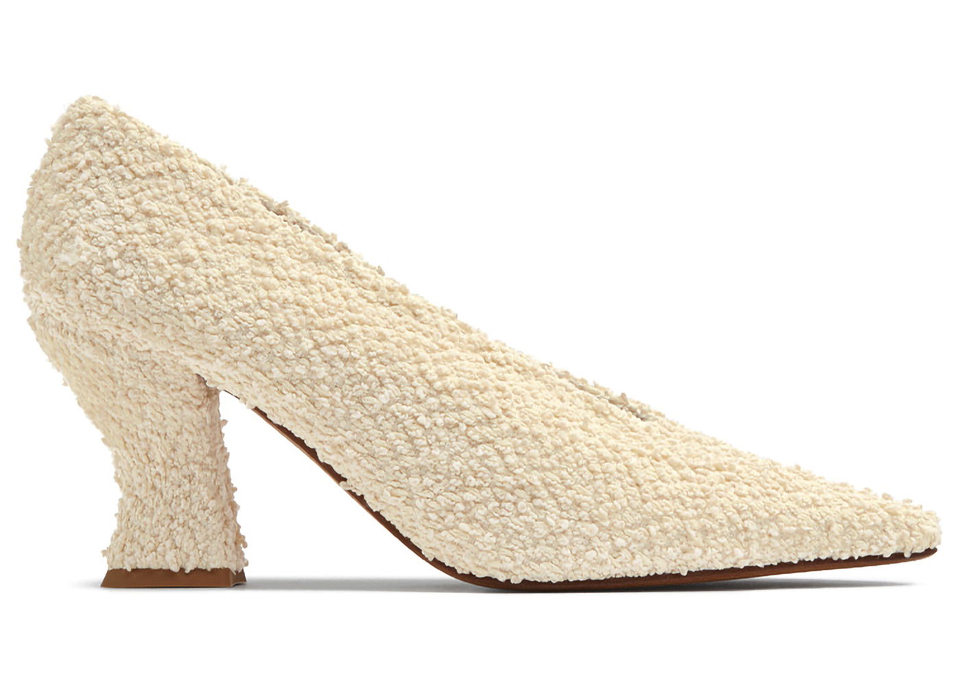 Sneakers og sko Bottega Veneta Bouclé Almond Pumps Beige | 651339V0CO09206, 0