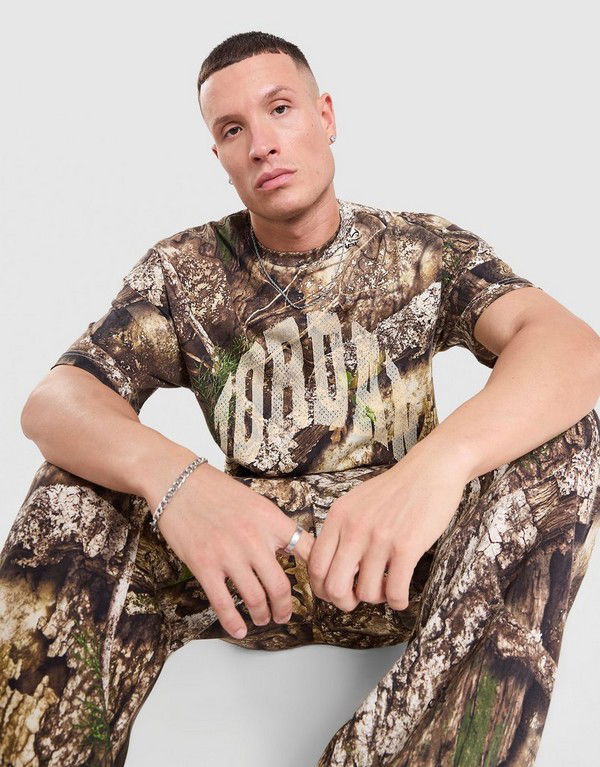 T-shirt Jordan Jordan Short Sleeve Crew Neck Camouflage T-Shirt Flerfarvet | HQ9020-133